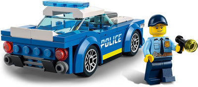 LEGO City Blauer Monstertruck, Offroad-Auto-Spielzeug, Fahrzeug-Set & City Polizeiauto, Polizei-Spie