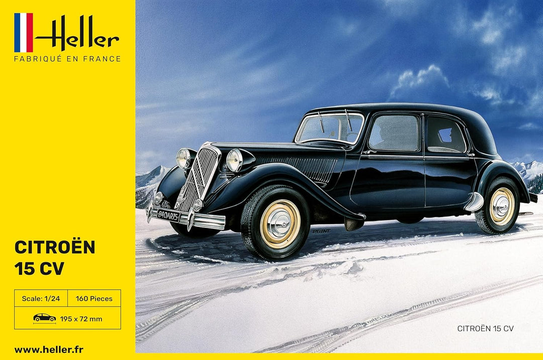 Heller 80763 Modellbausatz Citroën 15 CV