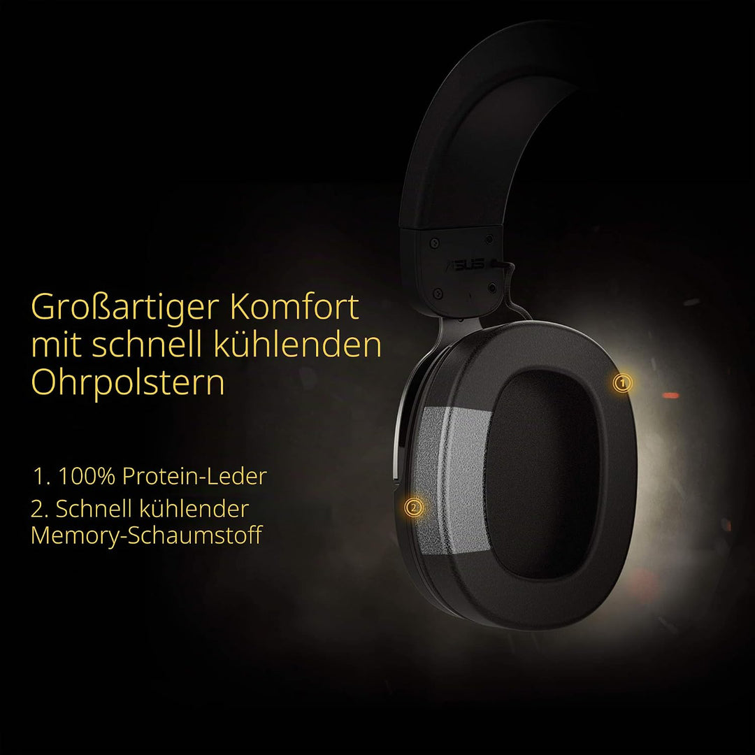 ASUS TUF Gaming H3 Headset (kabelgebunden, Lightweight, Wired,50mm, Hi-Res Audio, Gaming Headset 7.1