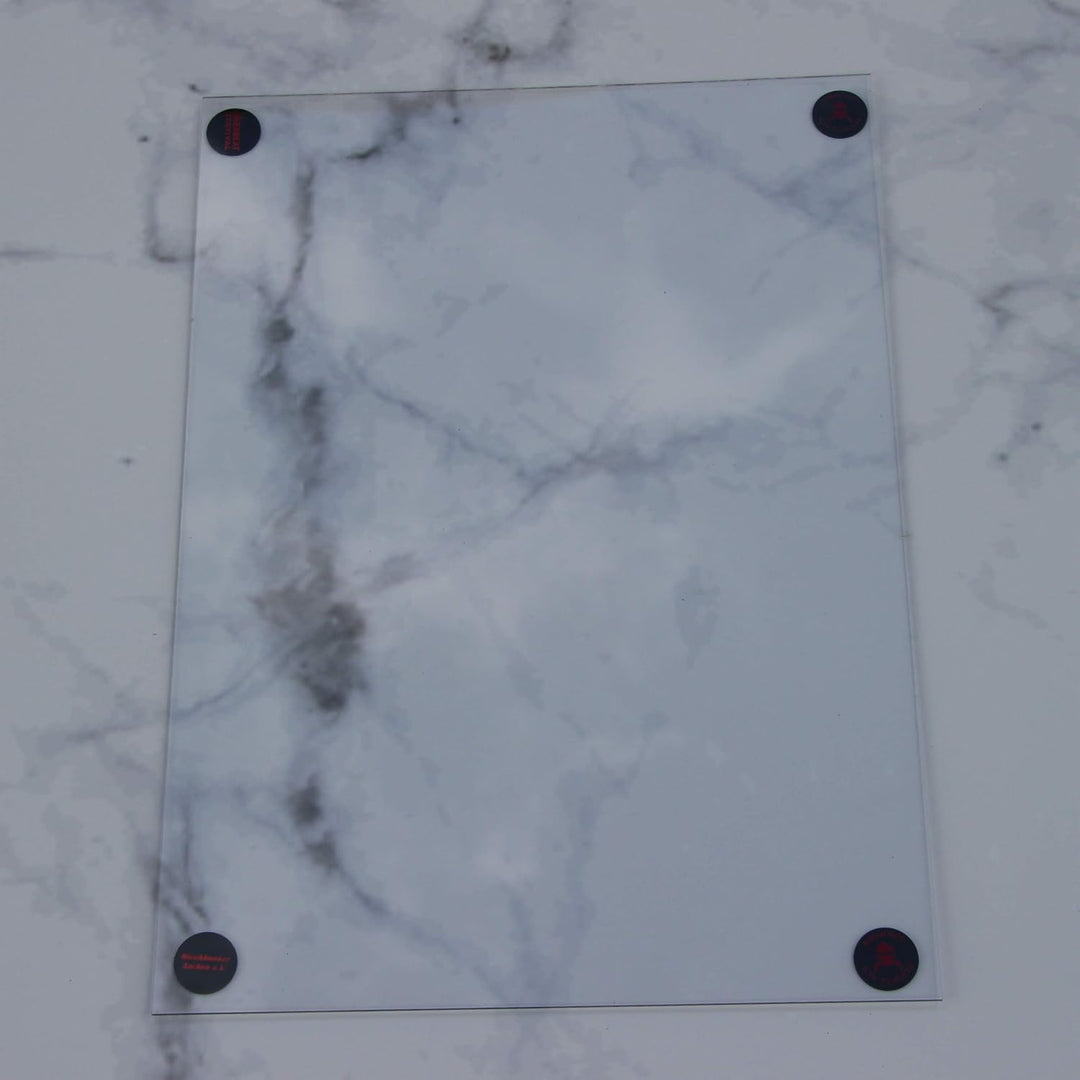 3 Stück, A3 42x30cm - 1,8mm starke PC-Platten, glaskare, durchsichtige PC Kunststoff Platten (Polyca