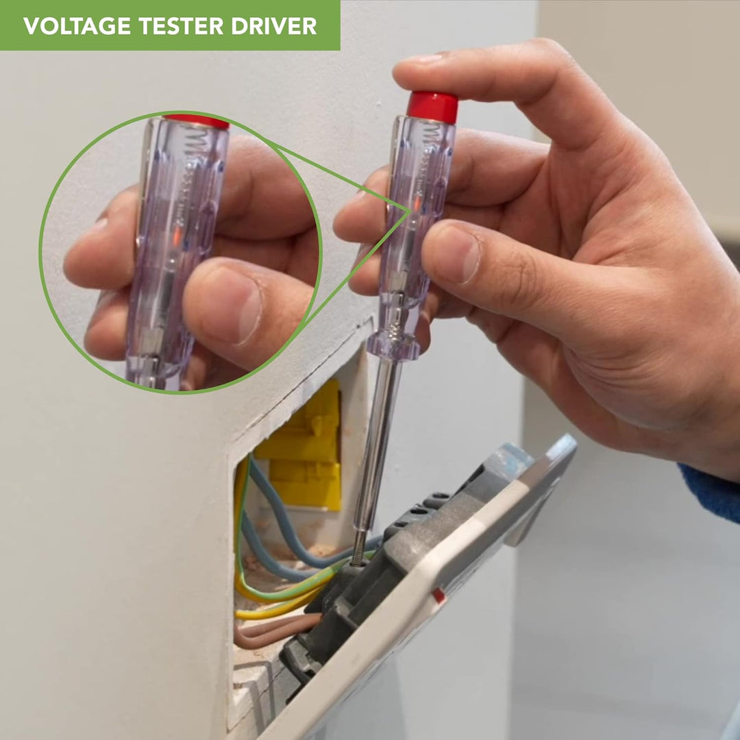 BLOSTM VDE Schraubendreher Set Elektriker - 7-teilig Elektriker Schraubendreher Isoliert bis 1000V m