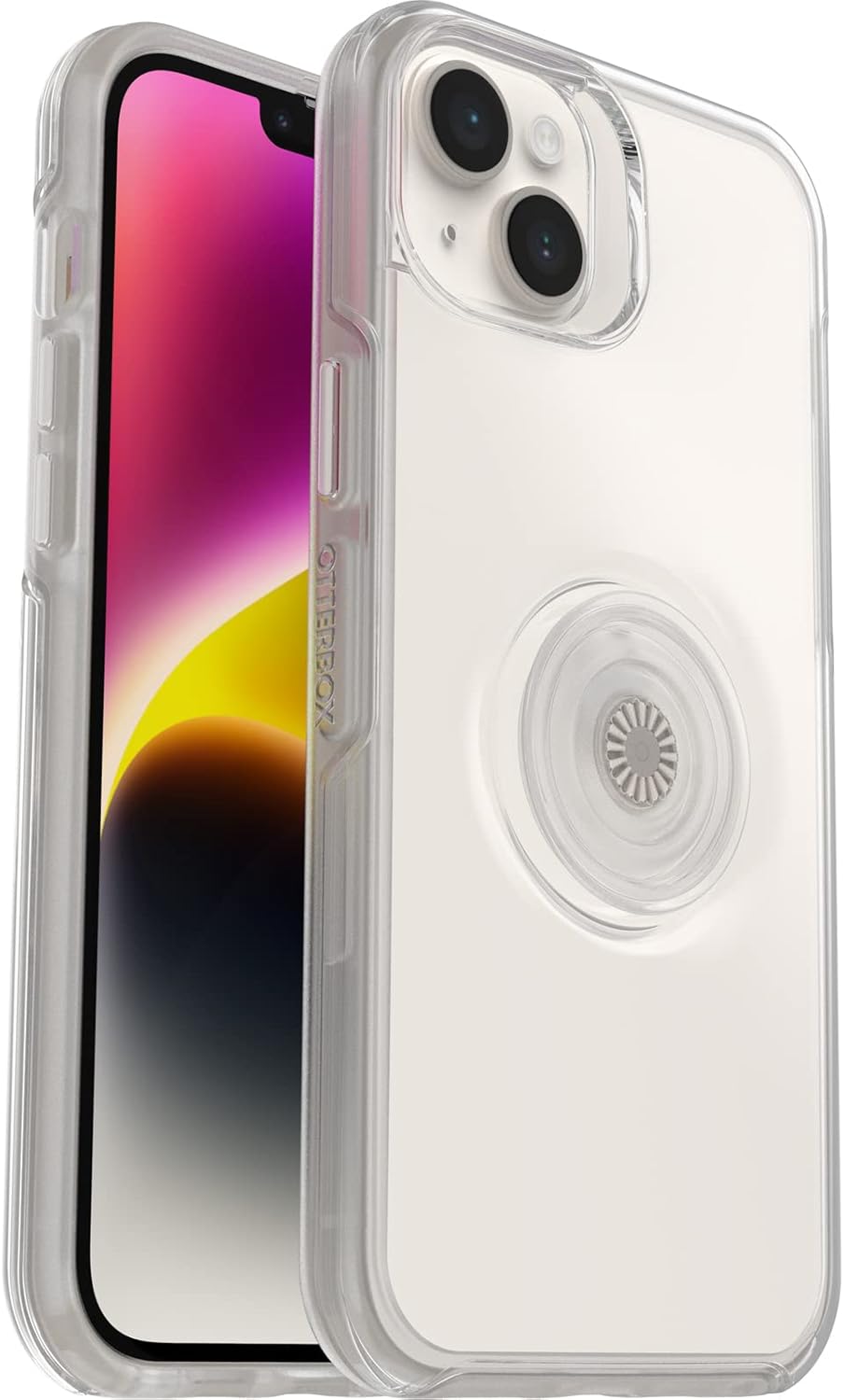OtterBox Otter+Pop Hülle für iPhone 14 Plus, stossfest, sturzsicher, schützende Hülle mit PopSockets