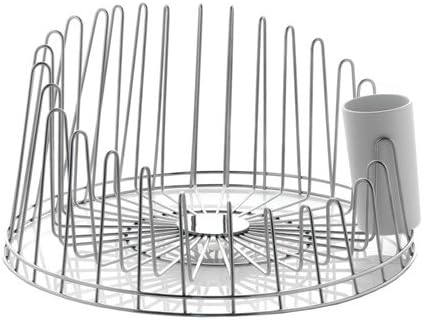 Alessi A Tempo Tablett, weiss, Thermokunststoff, 10.7 x 39.5 x 14.8 cm