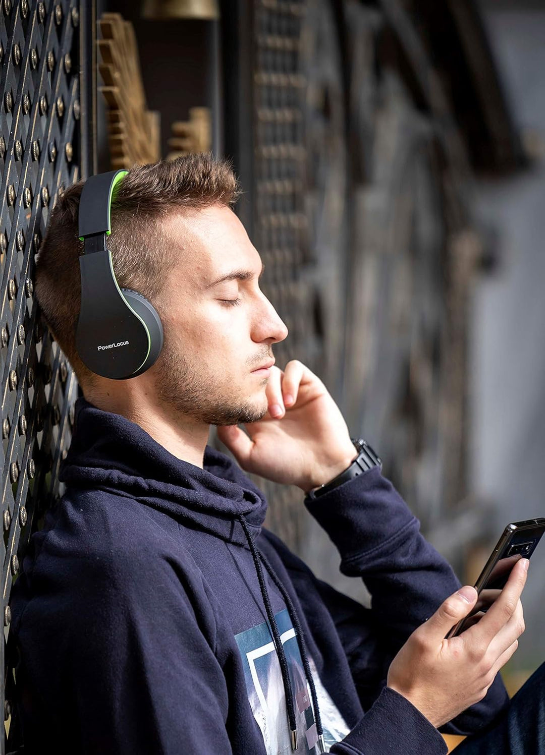 PowerLocus P1 Bluetooth Kopfhörer Kabellos, Wireless 5.3 Bluetooth Kopfhörer Over-Ear, Over Ear Kopf
