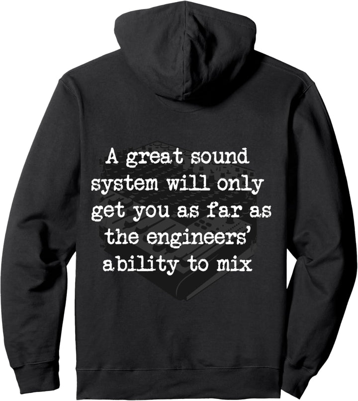 Tontechniker Spruch Tontechnik Toningenieur Pullover Hoodie