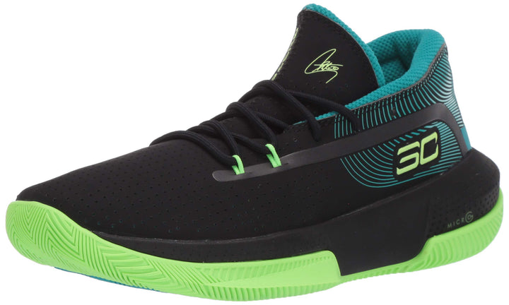 Under Armour Herren Ua Sc 3zer0 Iii Basketballschuhe, 35.5 EU Schwarz 003