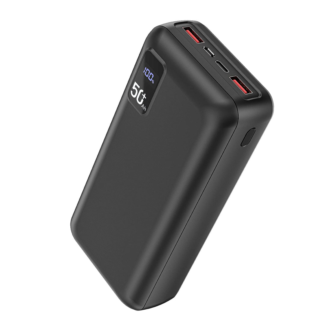 PowerBank 50000mAh grosse kapazität, 22,5W Powerbank PD20W Schnell Aufladende Externer Handyakku USB