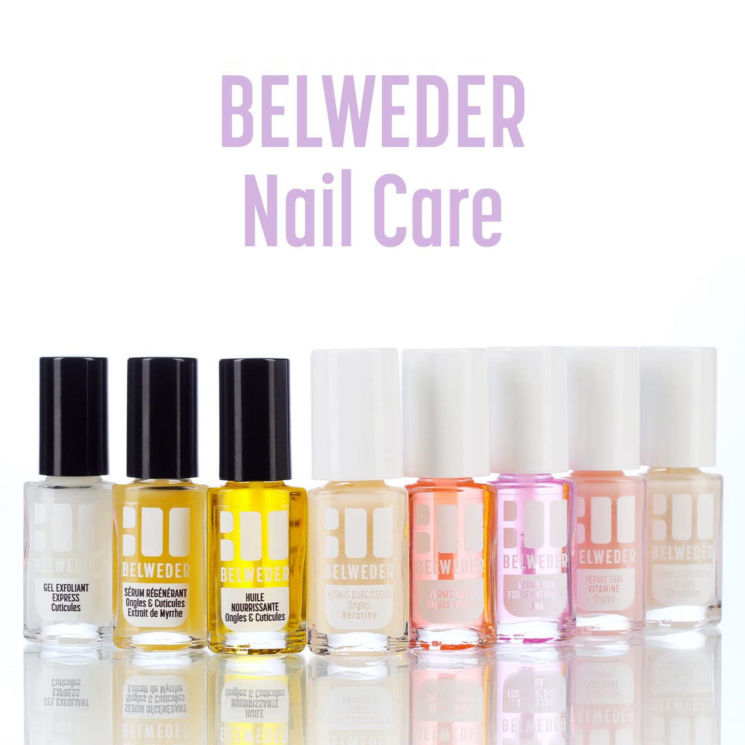 BELWEDER - Nagelhärter mit Glänzend Diamantpulver 2 x 7,5ml - Nagelpflege für Weiche und Geriffelte