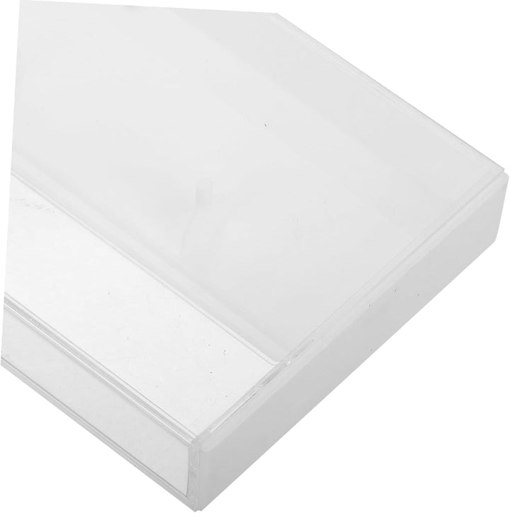 10 StüCk KassettenhüLlen Leer Aus Transparentem Kunststoff 4.33X2.76X0.71In Vintage-Aufbewahrungsbox