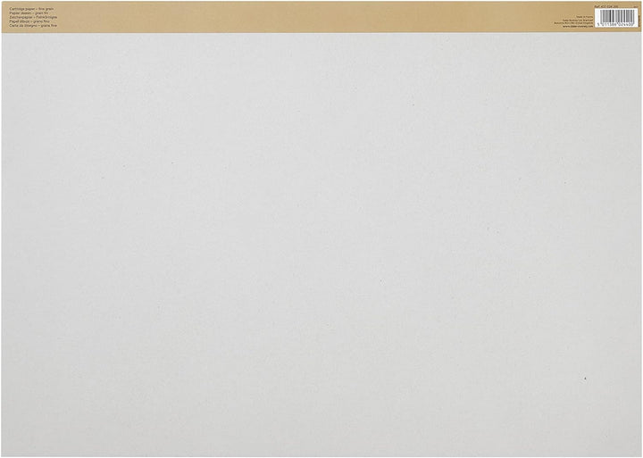 Fine Grain 437034200 Zeichenblock Feinkörnig A2 160g 30 Blatt, Papier, Weisses Zeichenpapier