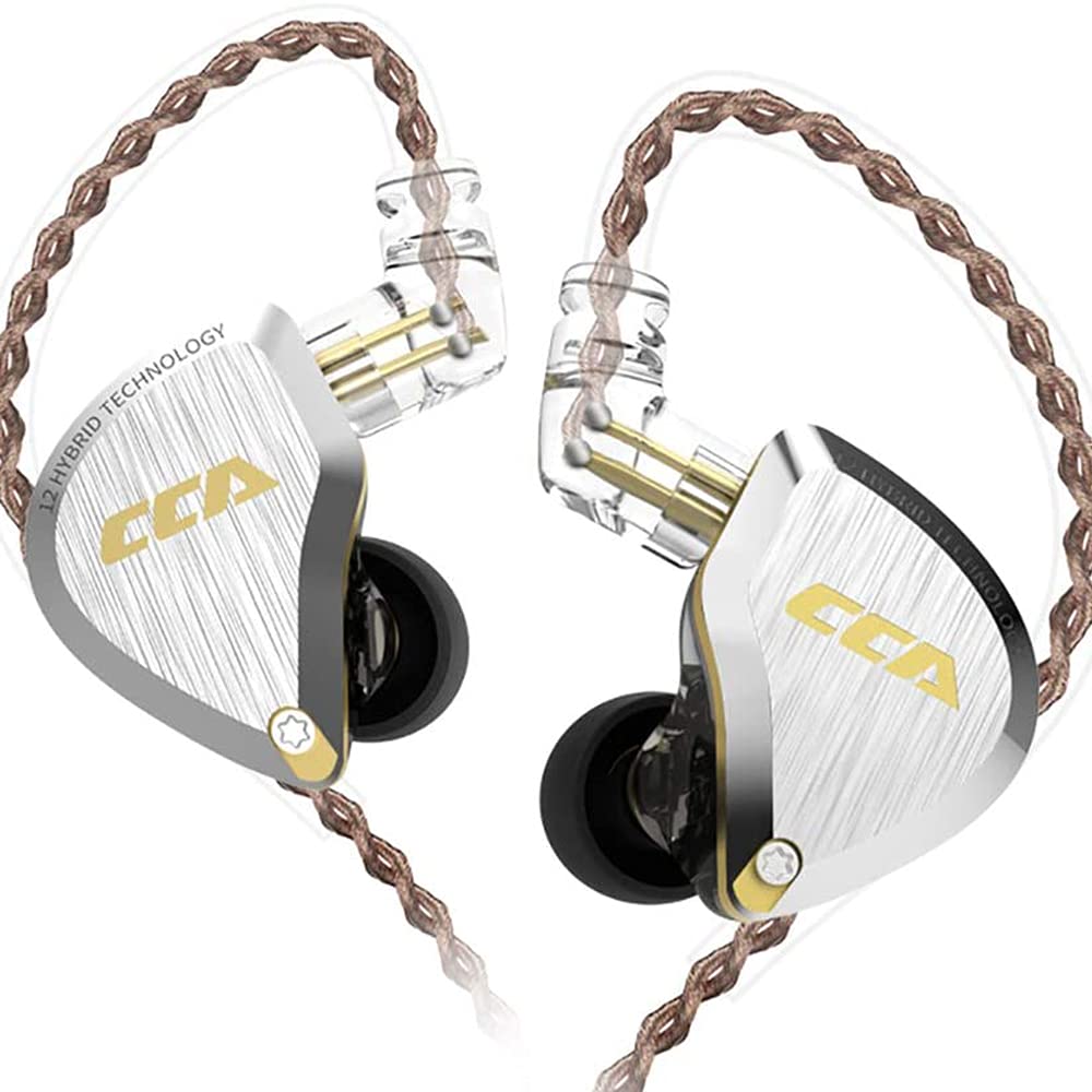 CCA C12 5BA 1DD Stereo Bass Kopfhörer In Ear Kopfhörer mit Kabel Noise Cancelling Sport Earbuds Head