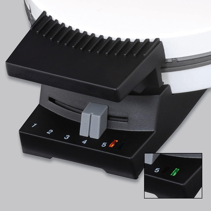 Cloer 271 Hörncheneisen für hauchdünne, knusprige Hörnchen, 800 W, Backfläche 15 cm Durchmesser, stu