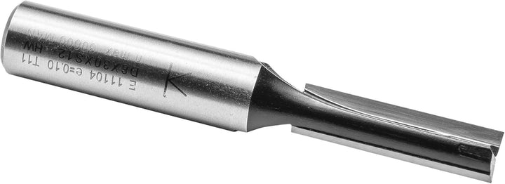 ENT 11104 Nutfräser HW, Schaft (S) 12 mm, Durchmesser (D) 8 mm, NL 30 mm, SL 40 mm, GL 77 mm, mit HW