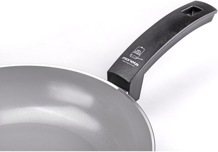 Moneta Innova Pfannenset 20 + 26 cm, FineGres natürliche Beschichtung (kein PFAS), auch für Induktio
