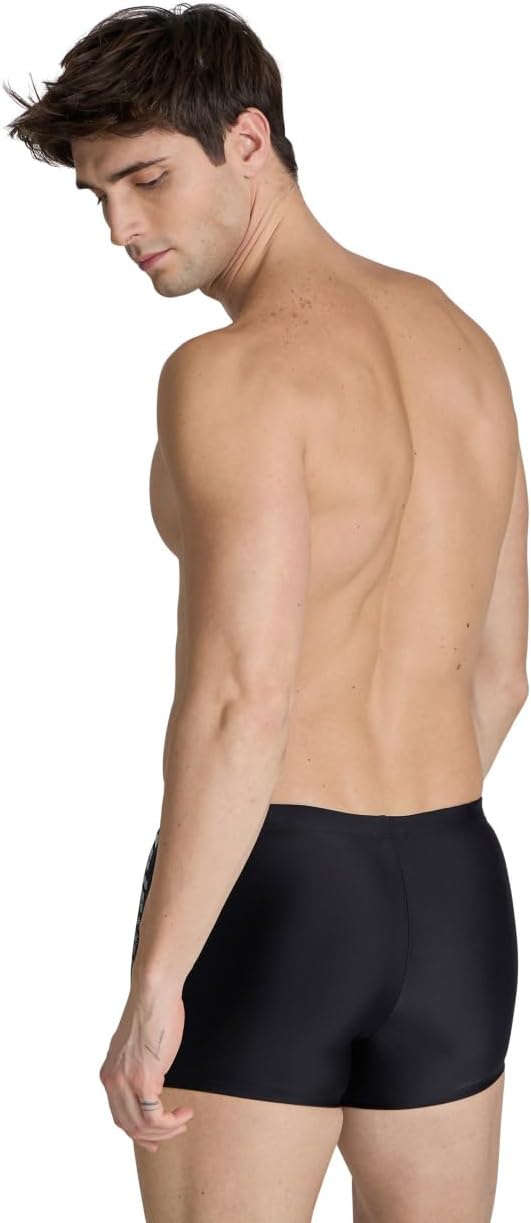 ARENA Herren Men's Kikko V Swim Short Swim Trunks (1er Pack) 50 Black-white, 50 Black-white