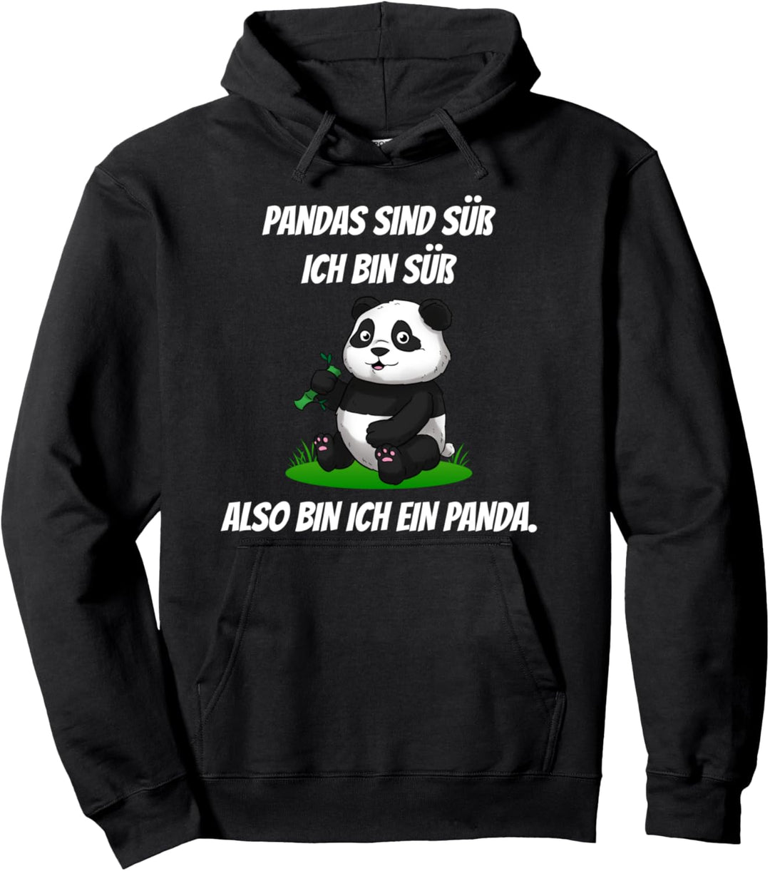 Pandas Sind Süss Ich Bin Süss Pandabär Panda Pullover Hoodie