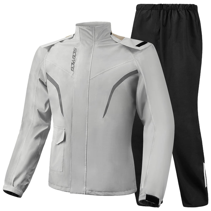 Scoyco Motorrad-Regen-Anzug Reflektierende Arbeits-Regen-Jacke und Hose Herren Damen Alle Sport Baue