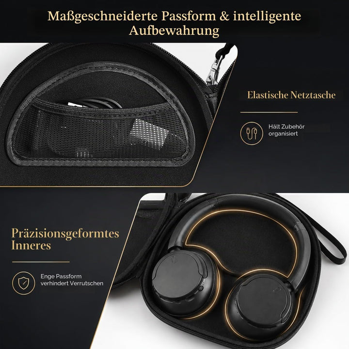 Schutzhülle kompatibel mit Sony WH-CH720N Noise Canceling Wireless Kopfhörern Bluetooth Over The Ear