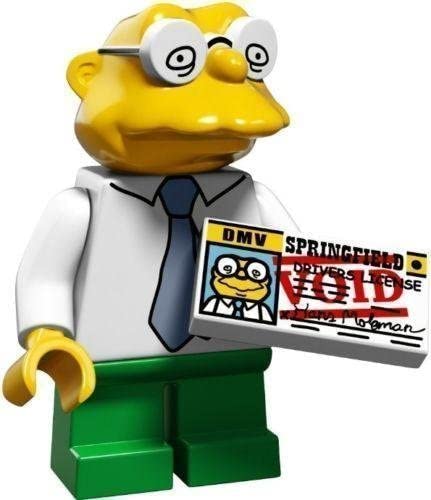 Lego - Simpsons Serie 2 Suchen Sie Ihre Figur Aus 71009 - Hans Moleman, Hans Moleman