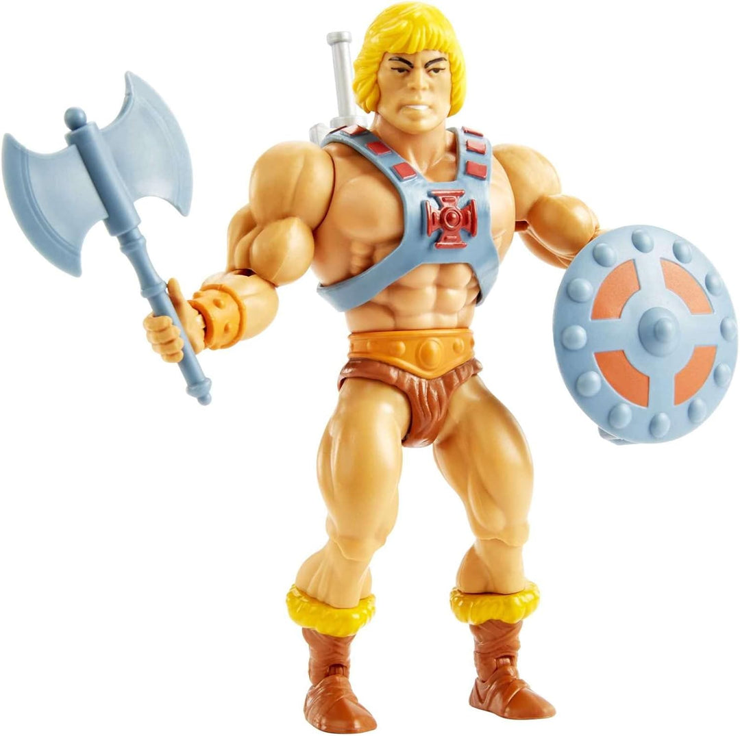 Masters of the Universe Origins He-Man Action Figure, Character for Storytelling Play and Display, G