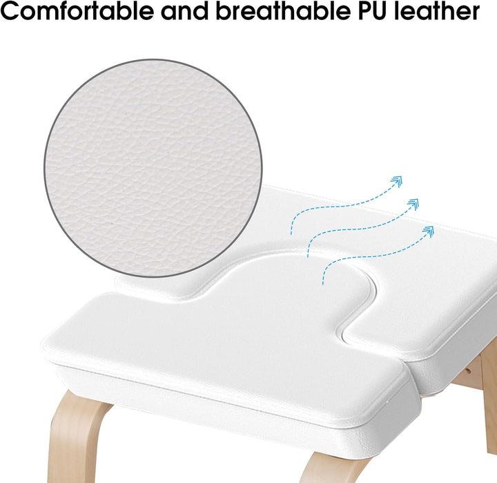 DnKelar Yoga Stuhl Inversion Yoga Stuhl Kopf Yoga Praxis Yoga Hocker Yoga Stuhl Yoga Hocker (Weiss),