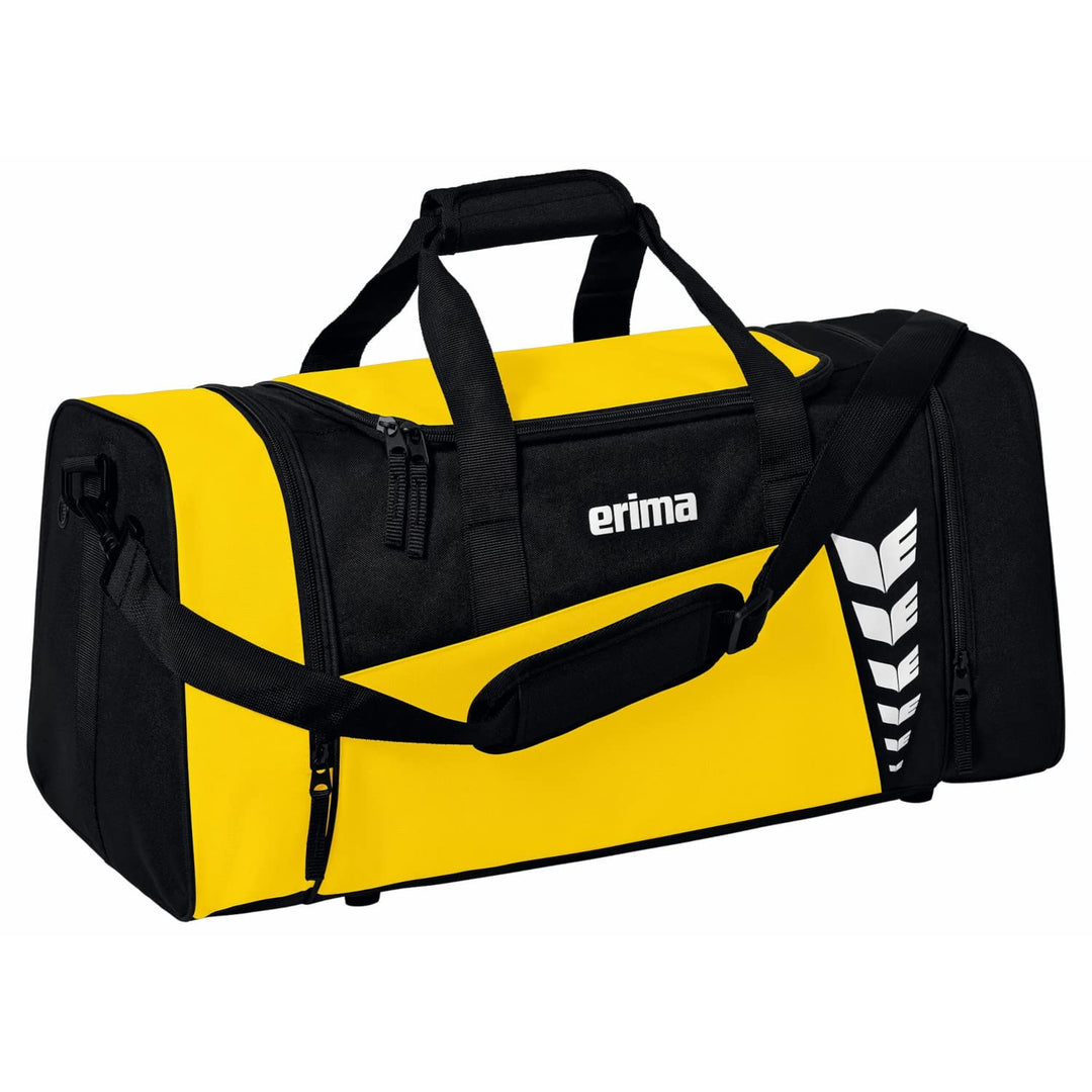 Erima Unisex Six Wings Sporttasche L Gelb/Schwarz, L Gelb/Schwarz
