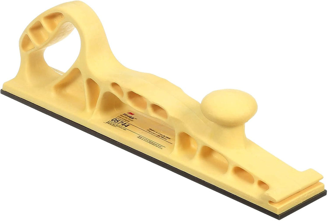 3M Hookit 05744 Handfeilenbrett, 6,5 x 40,6 cm, Flache Oberfläche, Schleifblock 16 in, 16 in