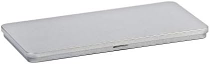Schokoladendose, Metalldose für Schokolade, Schokoladen-Geschenkverpackung 190x95x10mm, 5 Stück