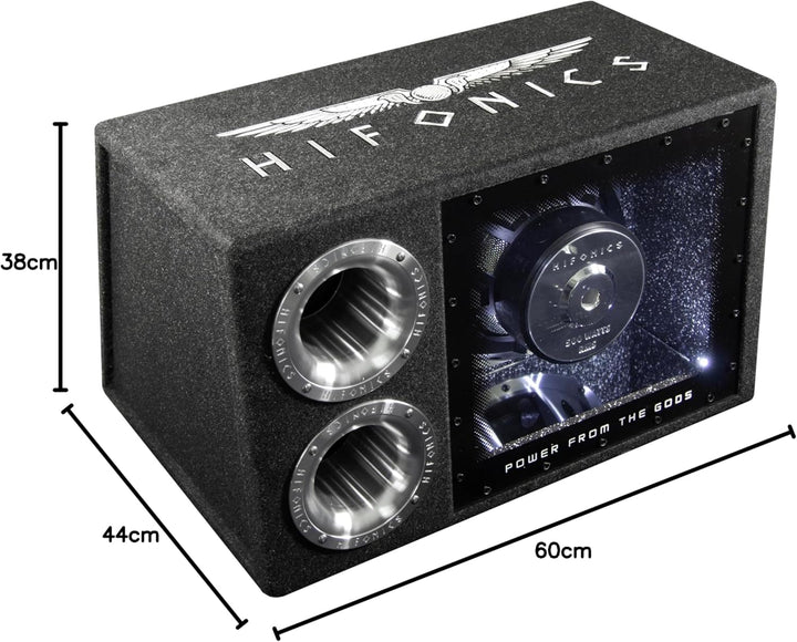 Hifonics ATL12BPS- 30 cm (12") -Single-Bandpass-System | Premium Power Auto-Subwoofer aus der Atlas