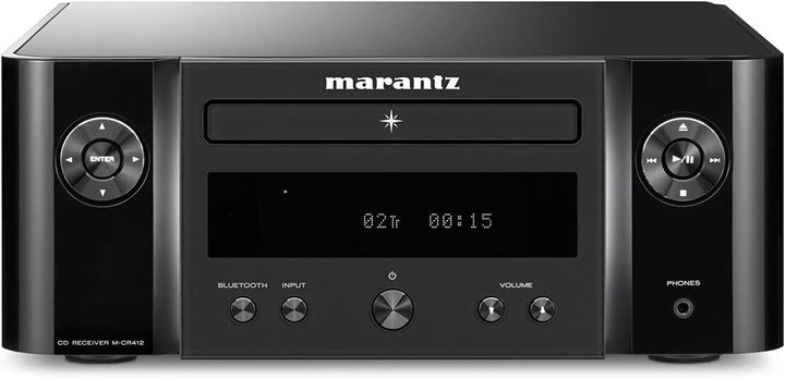 Marantz Melody (M-CR412) HiFi Anlage, CD-Player, DAB+ Radio, Bluetooth, 2 Optische TV-Eingänge, USB-