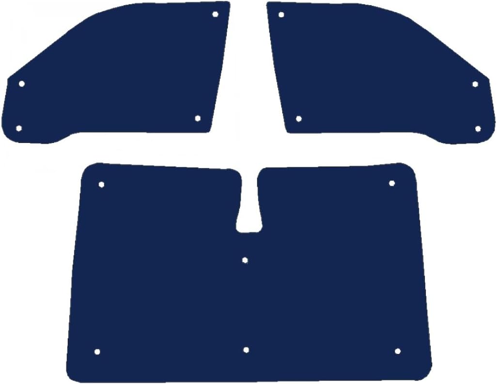 Thermomatten-Set für Ford Tourneo Connect (2002-2013) Frontset Ideal für alle Jahreszeiten geeignet,