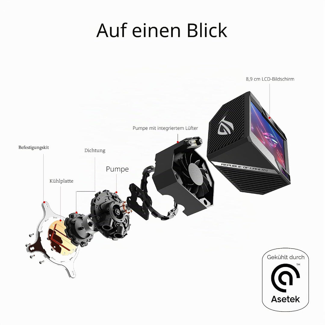 ASUS ROG Ryujin II 240 ARGB | AiO-Wasserkühlung