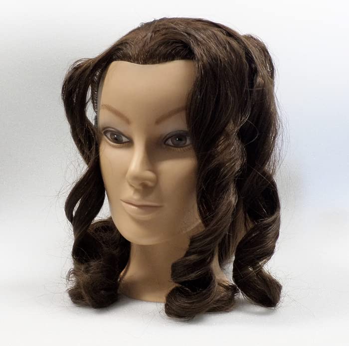 FP Übungskopf "Paula" 100% Proteinhaar (von deutschem Friseurbedarf-Fachhändler!) (Paula 55-60 cm br