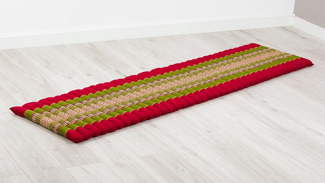 livasia Rollmatte Rollmatratze S schmal - 200x50x4,5cm - Gästebett Gästematratze 1 Person mit Muster