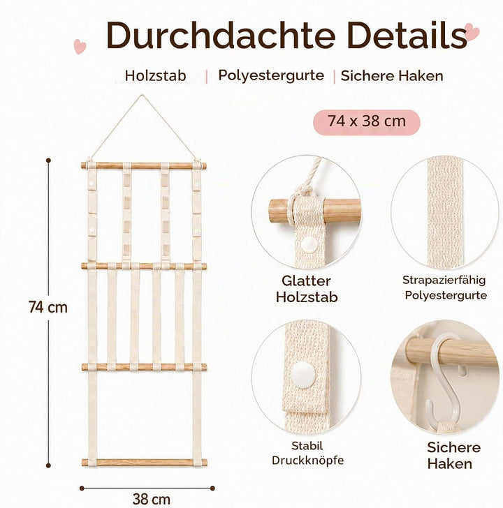 Haarschmuck Aufbewahrung Mädchen, Haarschleifenhalter, Haarspangen Halter
