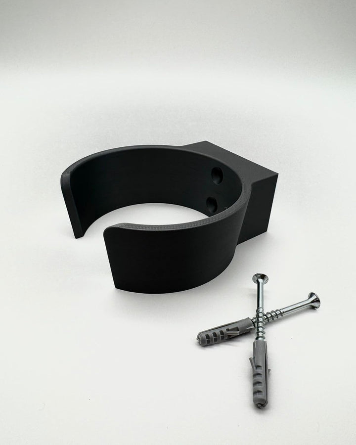 Wandhalterung Wand Halter für Akku-Staubsauger Schwarz passend für Makita DCL 283, DCL 284
