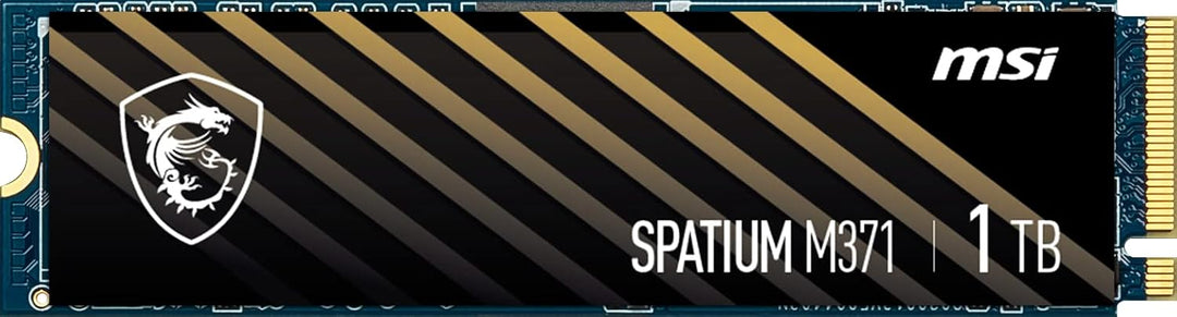 MSI SPATIUM M371 NVMe M.2 1TB interne SSD PCIe Gen3 NVMe 3D NAND (SPATIUM M371 NVMe M.2 1TB) 1 TB SP