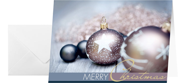 SIGEL DS024 Weihnachtskarten Set mit Umschlag | A6 | 25 Stück "Exquisite" | ideal zum Bedrucken, Exq