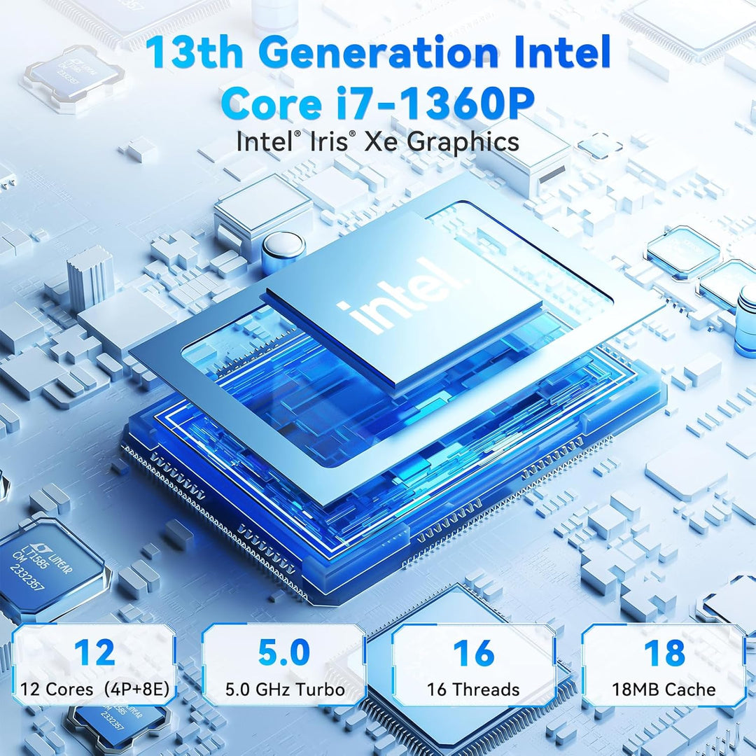 Intel NUC 13 PRO NUC13ANHi7 Arena Canyon, 13. Gen. CPU, 0 GB RAM, 0 GB SSD, kein Betriebssystem, i7-
