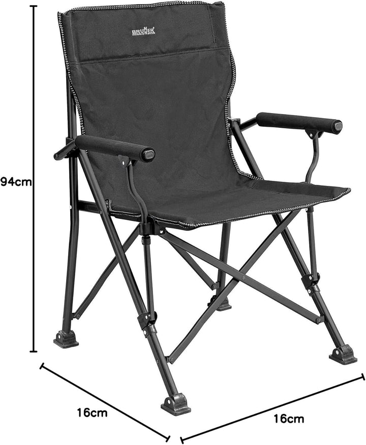 BRUNNER Campingartikel Cruiser Schwarz, Schwarz