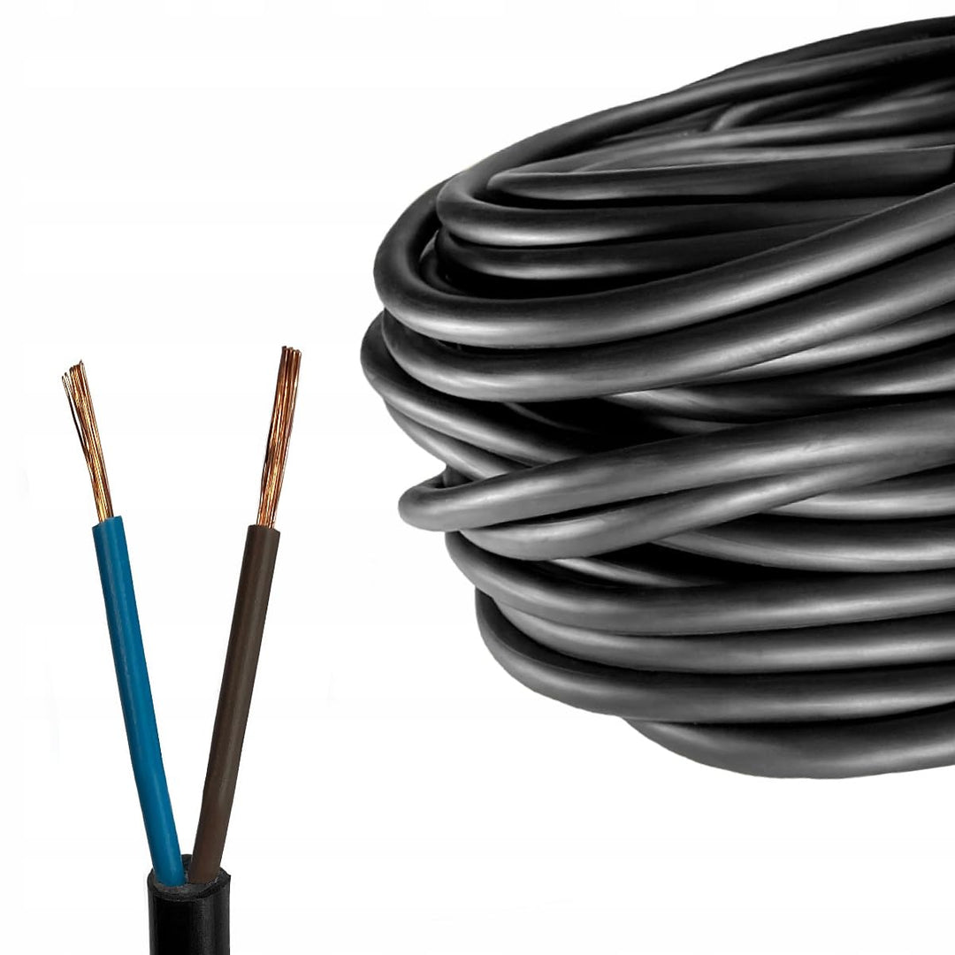 Hilark Gummikabel H07RN-F 2x1 mm² 150m schwarz 2x1 mm2 150m, 2x1 mm2 150m