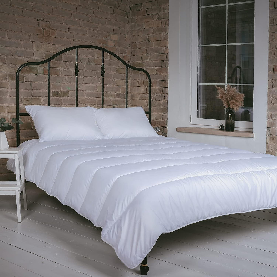 FAM Home Kissen 40x60 2er Set Weiches Mikrofaser - Kopfkissen 40x60 Allergiker mit Optimaler Stütze