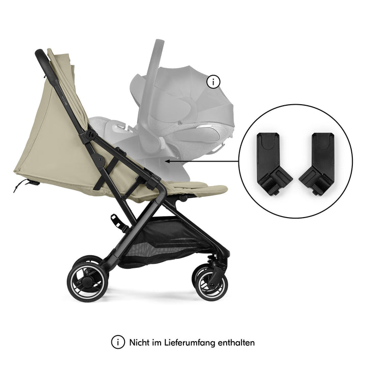 hauck Fly N Care - Ultrakompakter und Leichter Reisebuggy Einhändig Faltbar, mit Liegeposition ab Ge