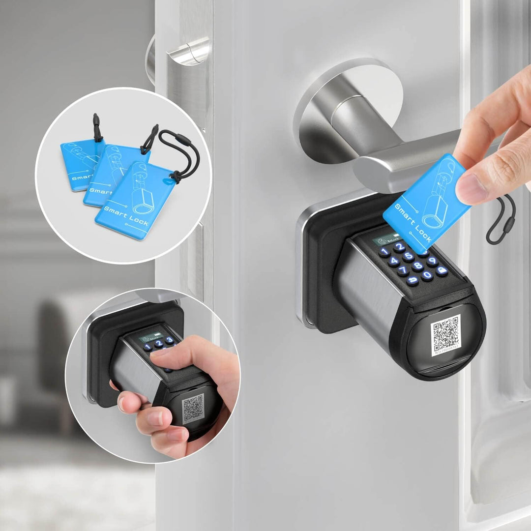 WELOCK 3 Stück 13.56MHz RFID Transponder für Elektronische Schlösser,RFID Tag,3PCS RFID-Karte,Blau,f