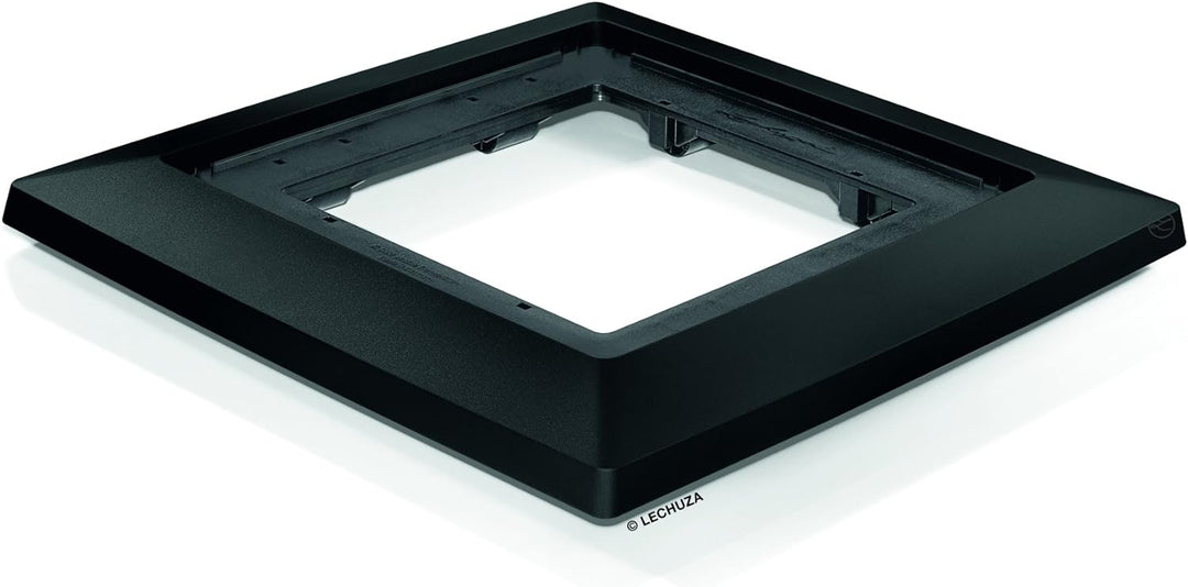 Lechuza CUBICO Premium 30, Anthrazit Metallic, Hochwertiger Kunststoff, Inkl. Bewässerungssystem, He