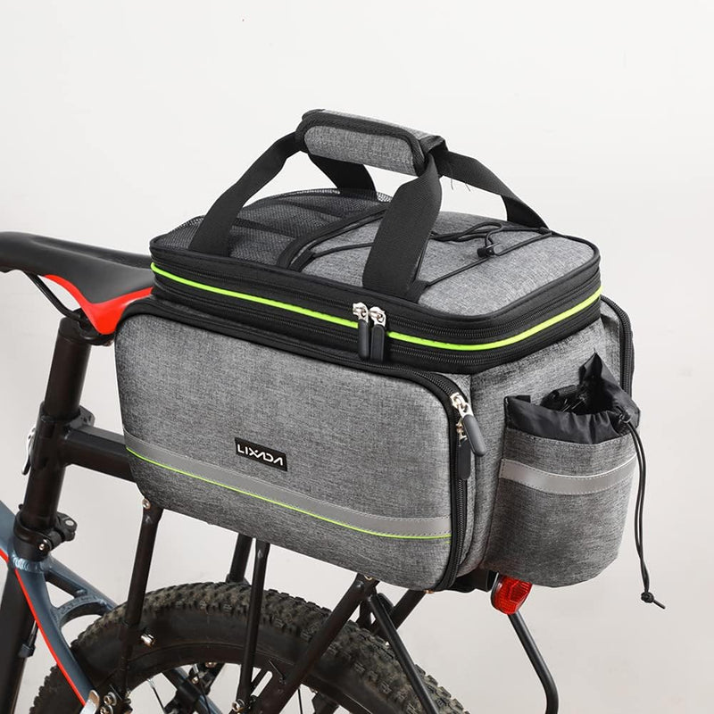Lixada Fahrradtaschen für Gepäckträger, Fahrrad Gepäckträgertasche, Wasserdicht Fahrrad Sitz Tasche