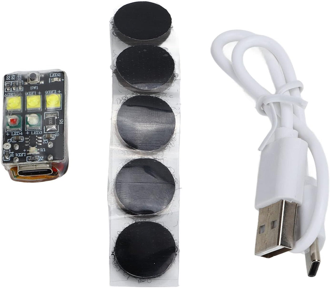 Mini 3 Pro Drohnen-Blitzlicht, Weiss/rot/grün Blinkend, 10 Blinkmodi, Leicht, USB-Aufladung, Hakensc
