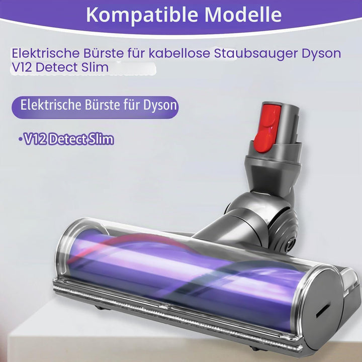Elektrische Bürste für Dyson V12 Slim, Ersatzteil Direktantrieb Reiniger Kopf Turbine Bodendüse für