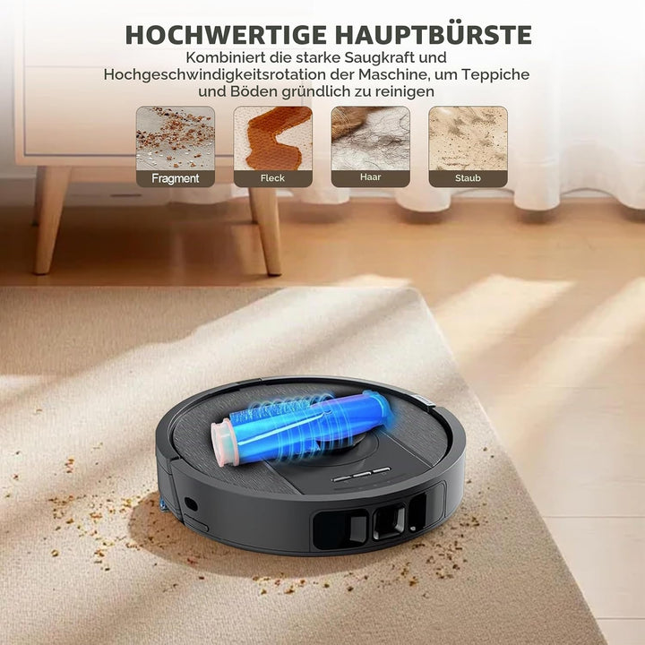 2er-Set Hauptbürstenersatz für Shark PowerDetect AV2820AE / AV2820S、Shark Detect Pro RV2820AE, und k