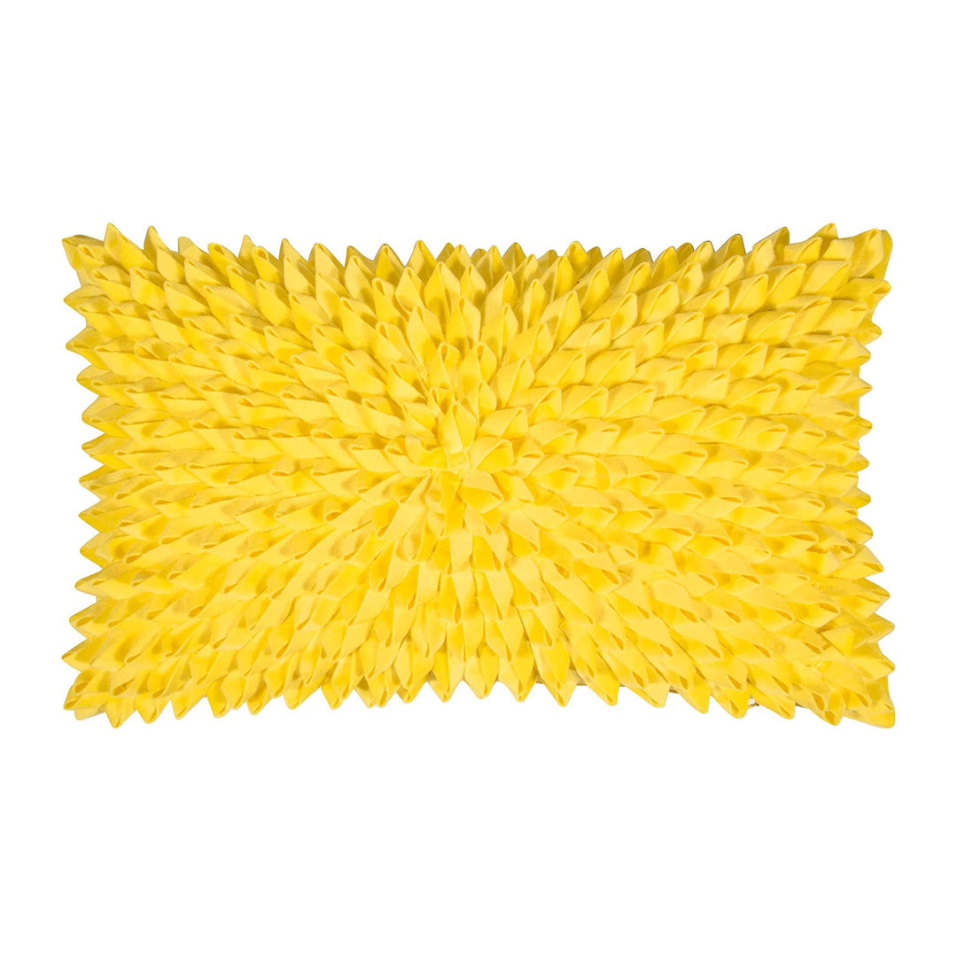 PAD - Sentiment - Kissenhülle - Polyester - Velour-Optik - Yellow - 30 x 50cm - Lieferung erfolgt OH